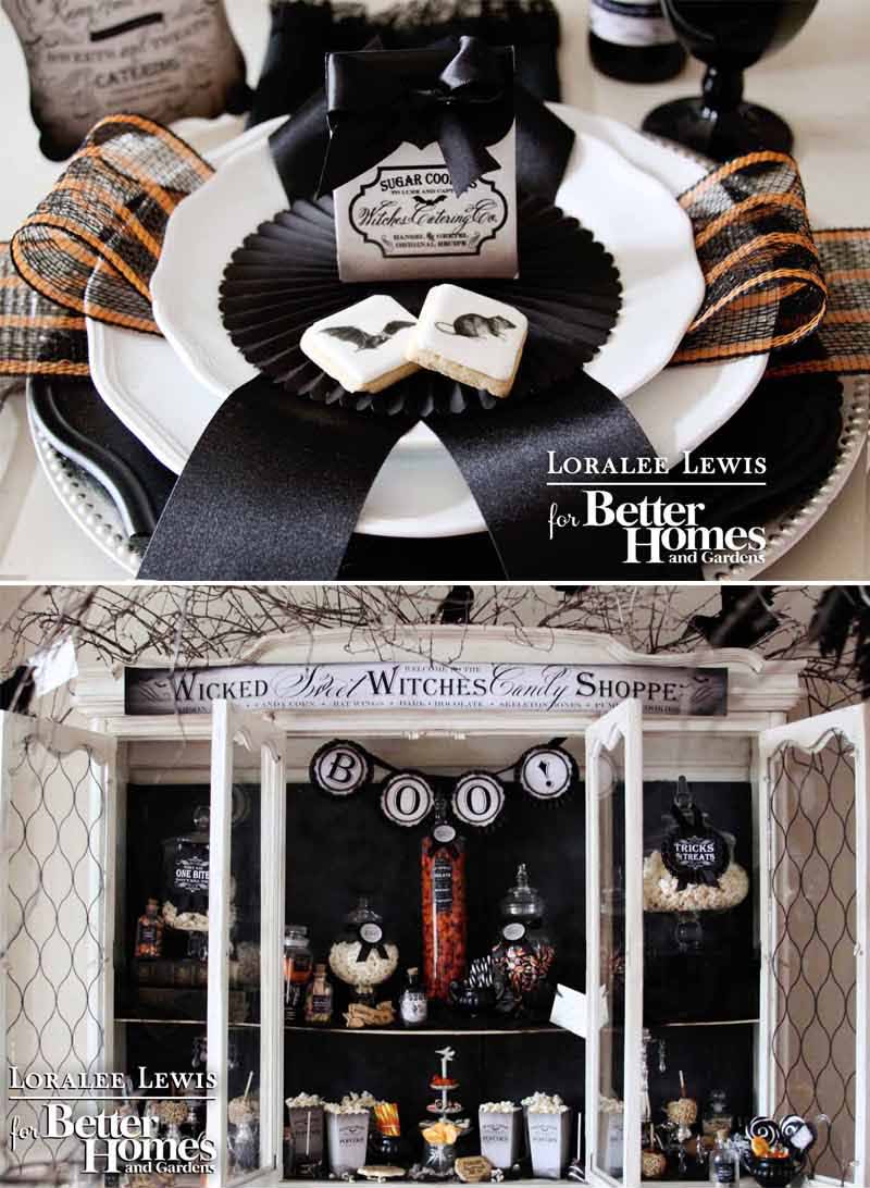 BHG Halloween Magazine Loralee Lewis Feature & Top 10 Decorating Tips ...