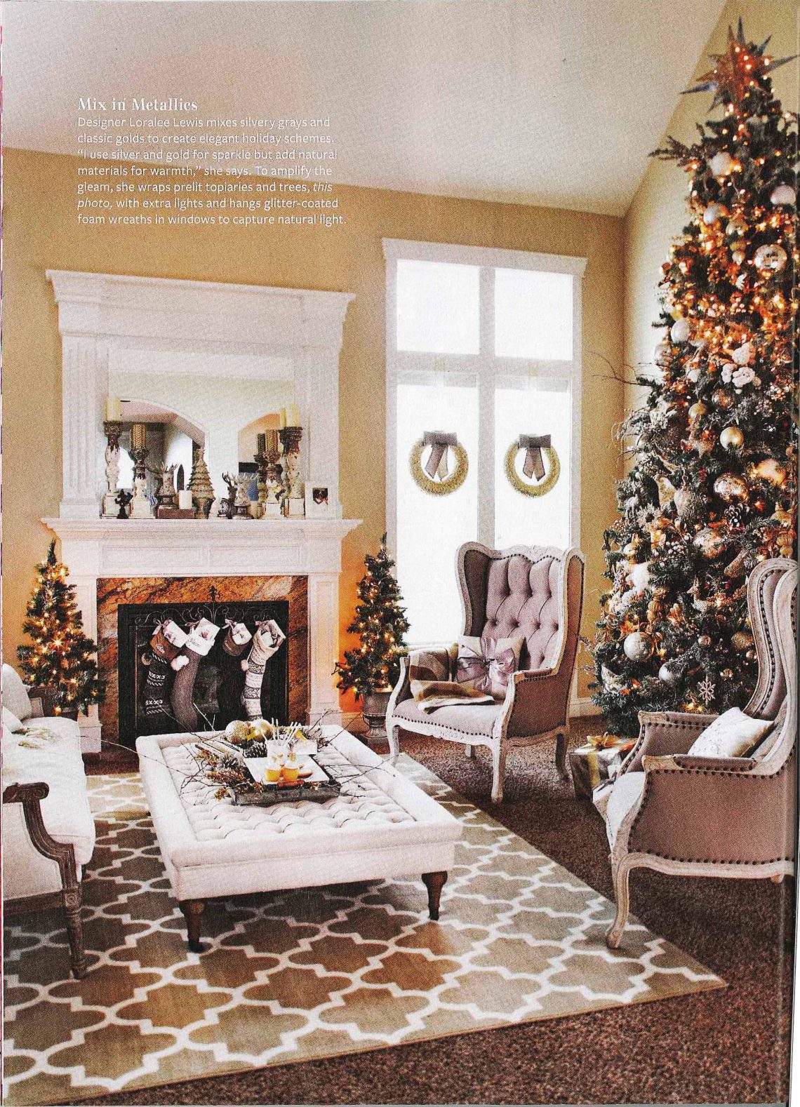 Better Homes and Gardens Christmas Ideas Loralee Lewis Feature